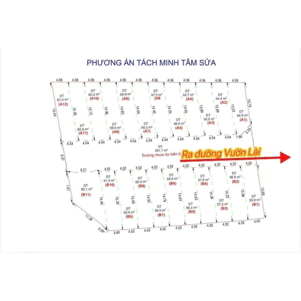 Bán Đất Hẻm 190 Đường Vườn Lài, Phường An Phú Đông, Tp.HCM