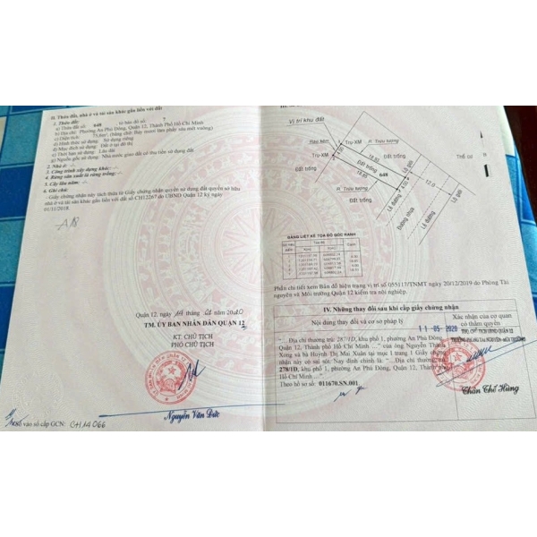 Bán 2 Lô Sổ Cặp, Gần Quốc Lộ 1A, Phường An Phú Đông