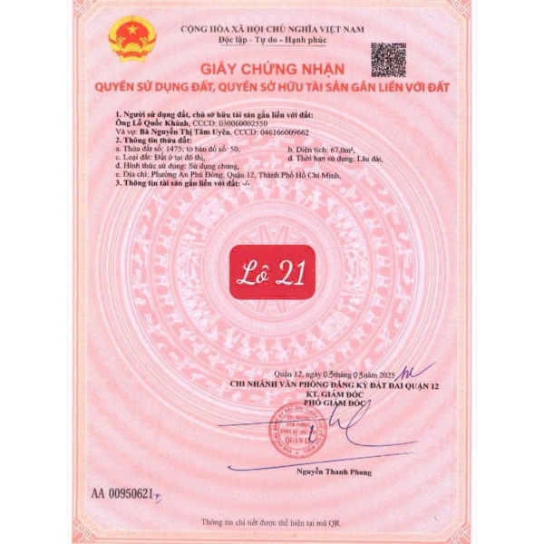 Bán Đất Gần Cầu Rạch Gia, Vườn Lài, An Phú Đông